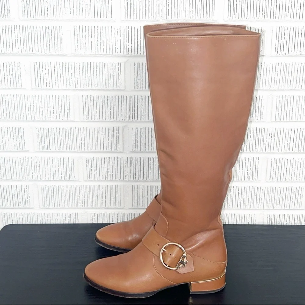 TORY BURCH Sofia Leather Riding Boot